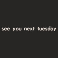 See You Next Tuesday bucket hat Design