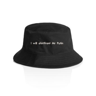 I Will Shirtfront Mr Putin bucket hat Thumbnail